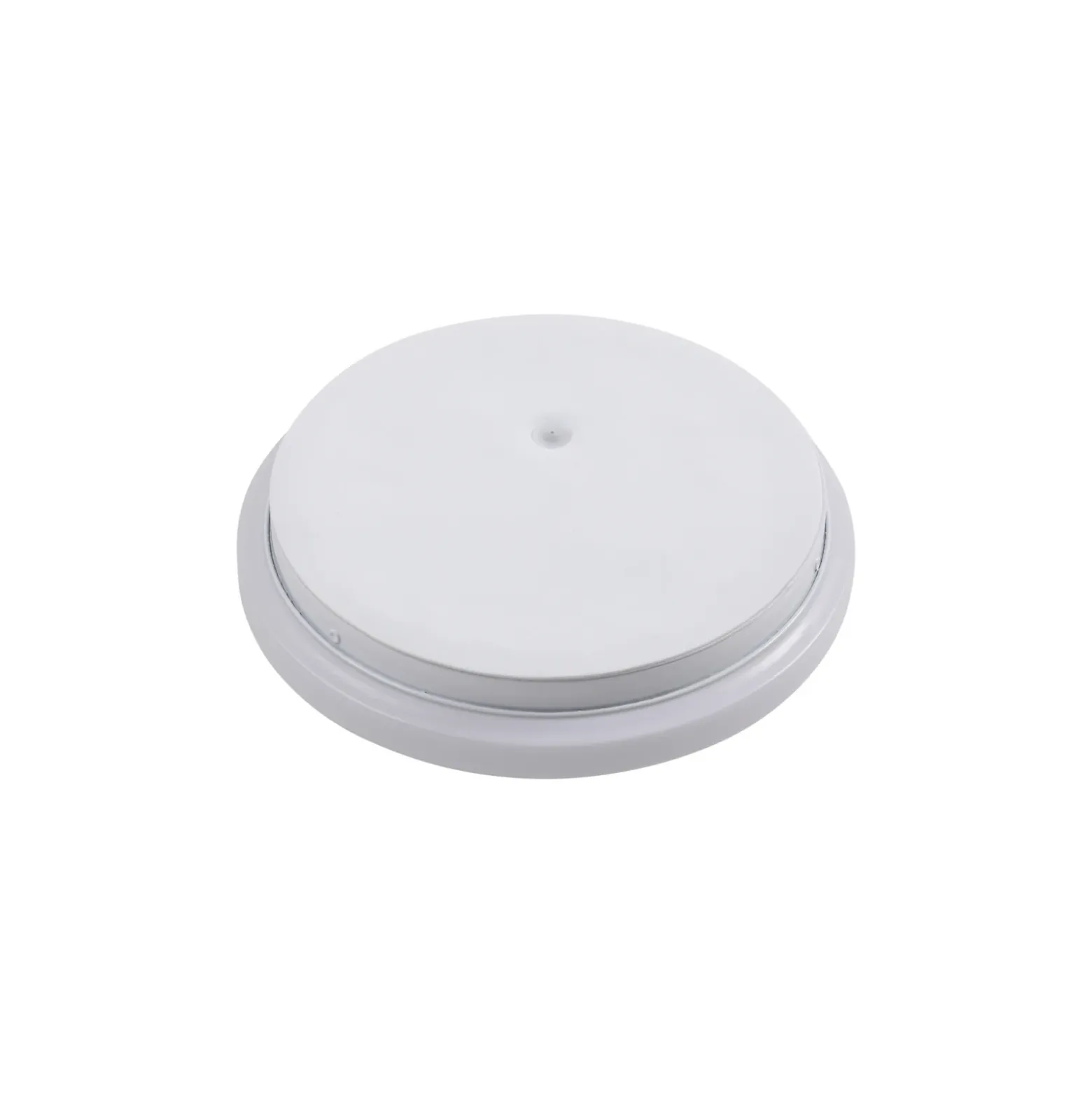 Lámpara LED de techo para exterior Doki de Lindby, 26 cm, blanca, plástico