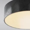 Lámpara LED de techo para exterior Zon, negro, Ø 22 cm, 3000 K, metal