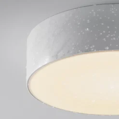 Lámpara LED de techo para exterior Zon, blanca, Ø 22 cm, 3000 K, metal