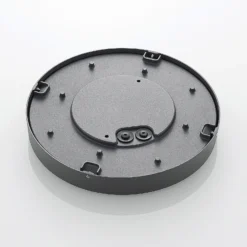 lámpara LED de techo para exterior Lucande Sora, redonda, sensor, IP54