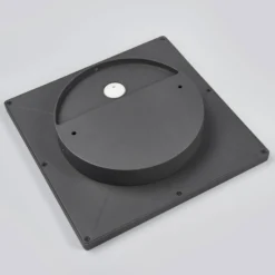 Lámpara LED de techo para exterior Lucande Mabella, 23 cm, antracita