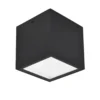 Lámpara LED de techo para exterior GEMINI, negra, 9 x 9 cm, IP65