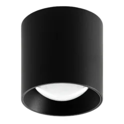 lámpara LED de techo para exterior 5173, negro, 9 cm, metal, IP54 CCT