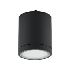Lámpara LED de techo para exterior Molto Luce Foris Round SD, antracita