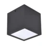 Lámpara LED de techo para exterior GEMINI, gris oscuro, 9 x 9 cm, IP65