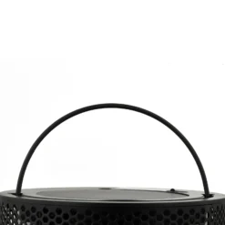 Lámpara LED para terraza Achilleas, RGBW, negra, de Lindby