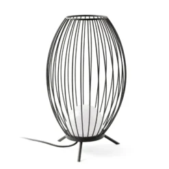 Lámpara LED para terraza Cage en diseño de jaula