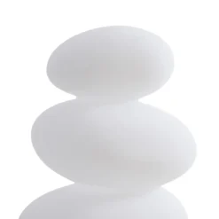 Lámpara LED para terraza Lucande Soriel, blanca, 72 cm, regulable por pasos,