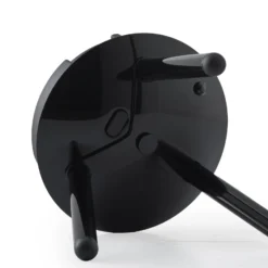 Lámpara LED recargable para terraza Melt grande de Tom Dixon, gris humo