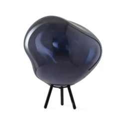 Lámpara LED recargable para terraza Melt grande de Tom Dixon, gris humo