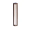 Lámpara LED solar Borne con sensor, 90 cm, corten