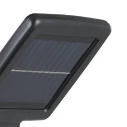Lámpara LED solar Casabas con sensor, negro