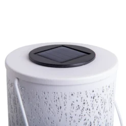 Lámpara LED solar 5266523 con diseño forestal