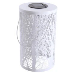 Lámpara LED solar 5266523 con diseño forestal