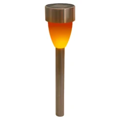 Lámpara LED solar 4135006 con efecto de llama, 6
