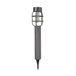 Lámpara LED solar con pica Anglia, juego de 2, antracita, IP44