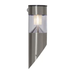 Lámpara LED solar de pared Marbella con detector de movimiento