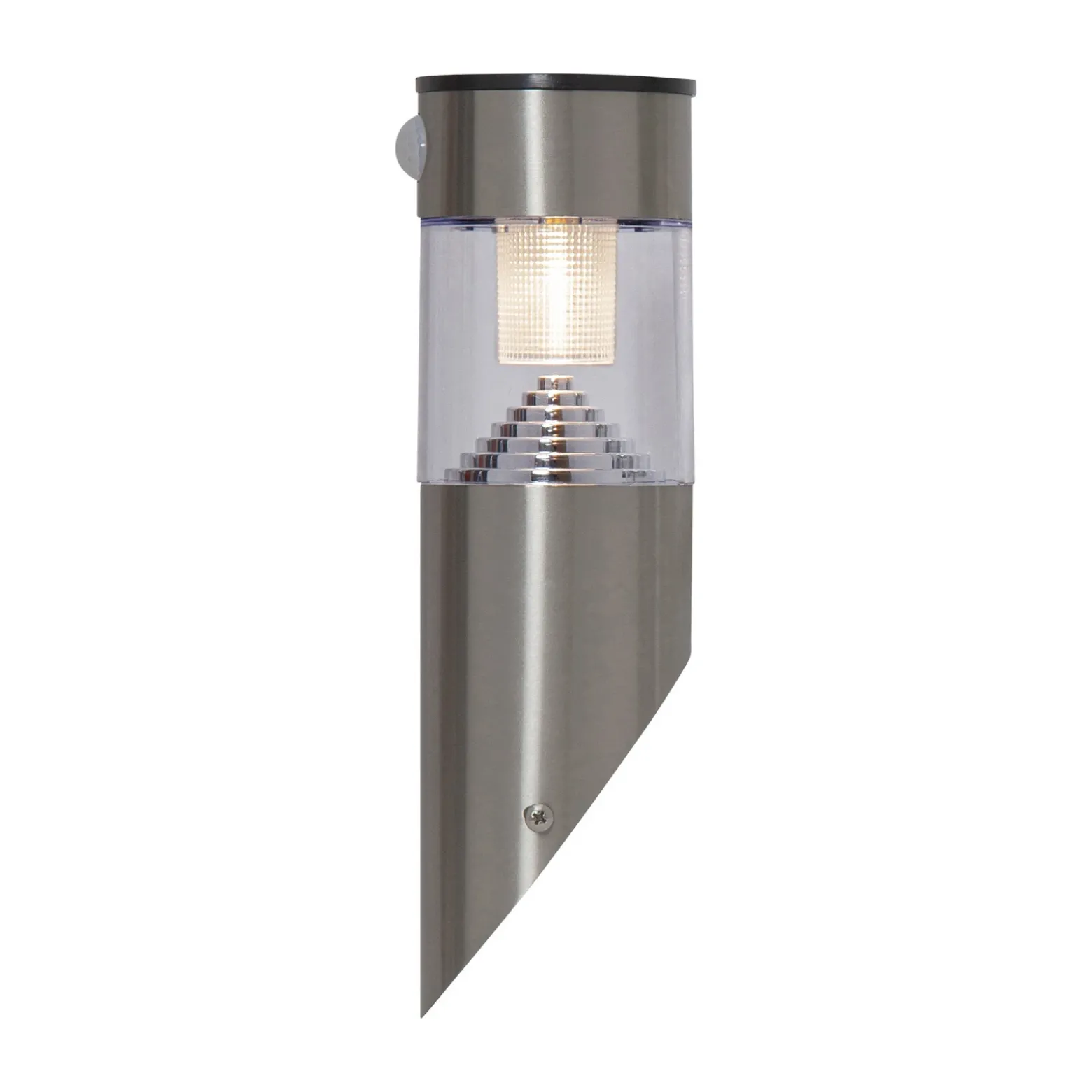Lámpara LED solar de pared Marbella con detector de movimiento