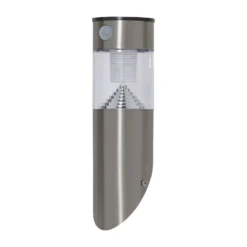 Lámpara LED solar de pared Marbella con detector de movimiento
