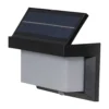 Lámpara LED solar de pared Valla con detector de movimiento