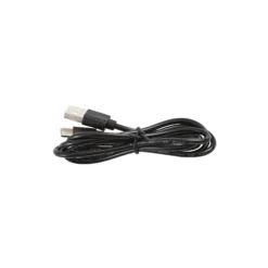 Lámpara LED solar de pie para jardín Faylen de Lucande, negra, IP65