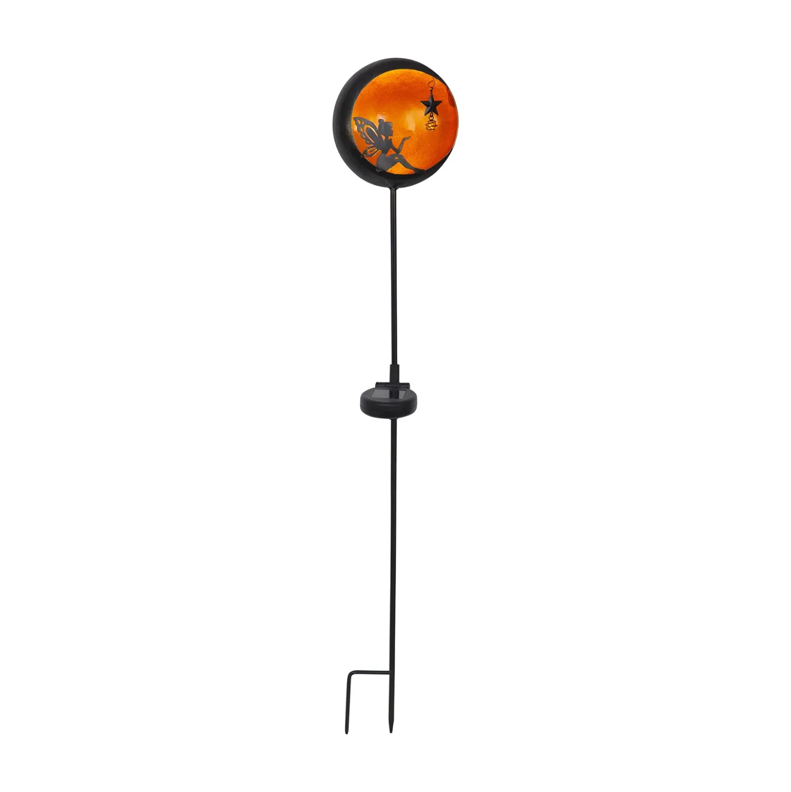 Lámpara LED solar Fairytale, naranja