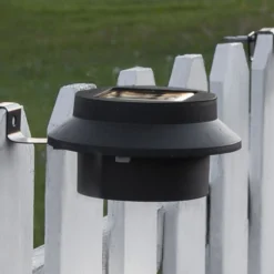 Lámpara LED solar Fency con sensor crepuscular