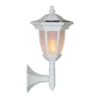 Lámpara LED solar Flame, 4 en 1, blanco