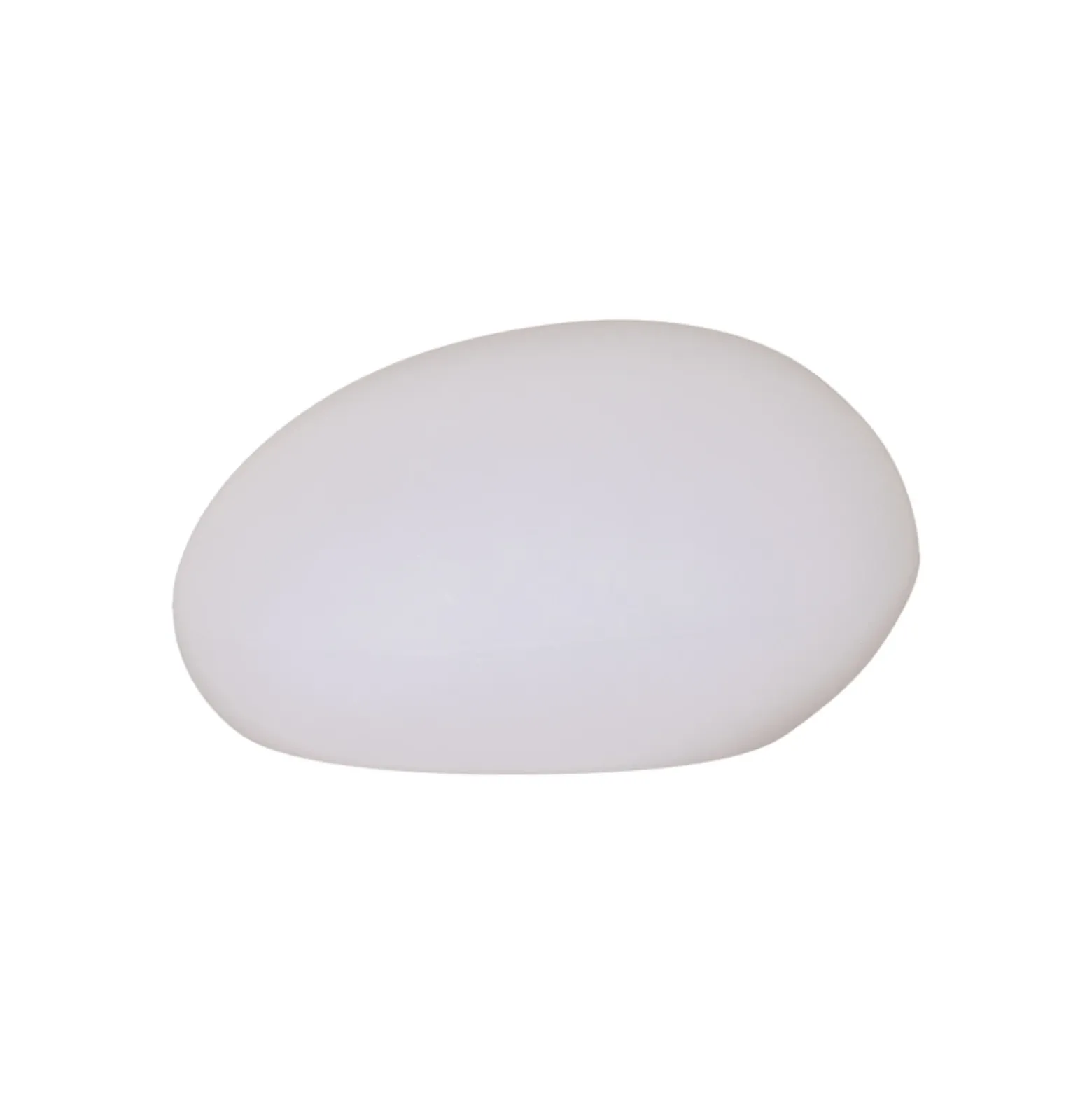 Lámpara LED solar GLOBY, blanca, 24,5 cm, plástico, IP44