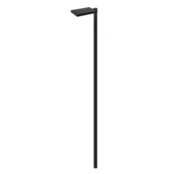 Lámpara LED solar KLEWE LINK sin mástil, antracita, IP65