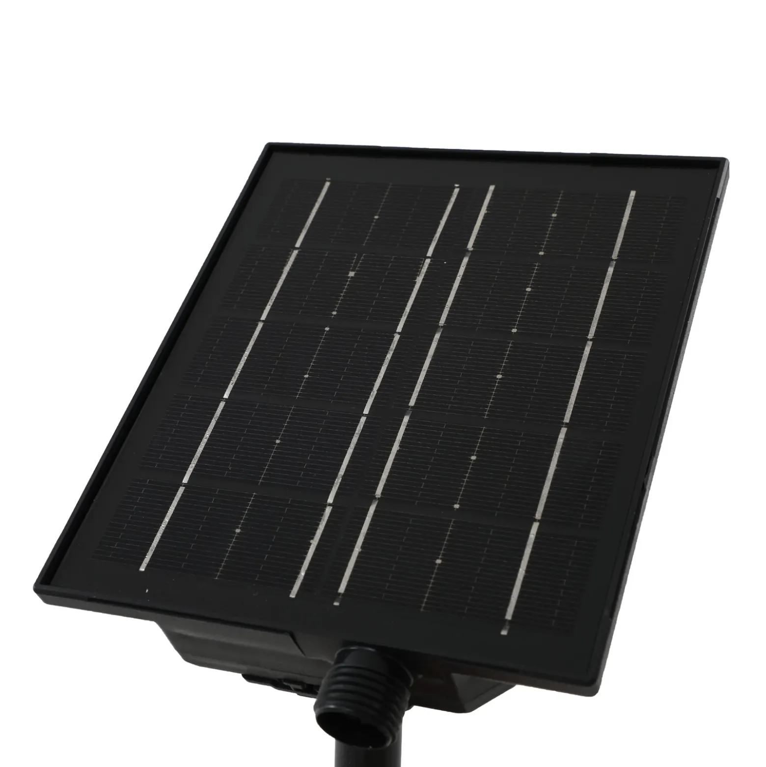 Lámpara LED solar Lindby Freydis, juego de 5, negro, 2000 K