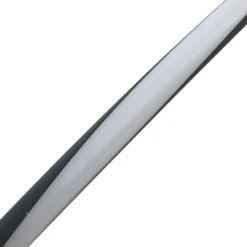 Lámpara LED solar Lindby Sabriel, recta, negra, aluminio, 3000 K