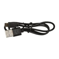 Lámpara LED solar Marron, altura 40 cm, marrón, metal, USB-C