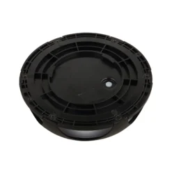 Lámpara LED solar 36506, pincho de suelo, aplique de pared, negro, aluminio