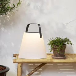 Lámpara LED solar Solia, Ø 28 cm