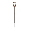 Lámpara LED solar Tulip con pica de tierra, corten