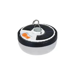 Lámpara LED solar Ufo, portátil, plástico, negro/blanco