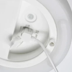 Lámpara mesa LED batería Termoli cónico alto 25 cm