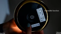 Lámpara mesa LED Biarritz IP54 batería CCT, blanco