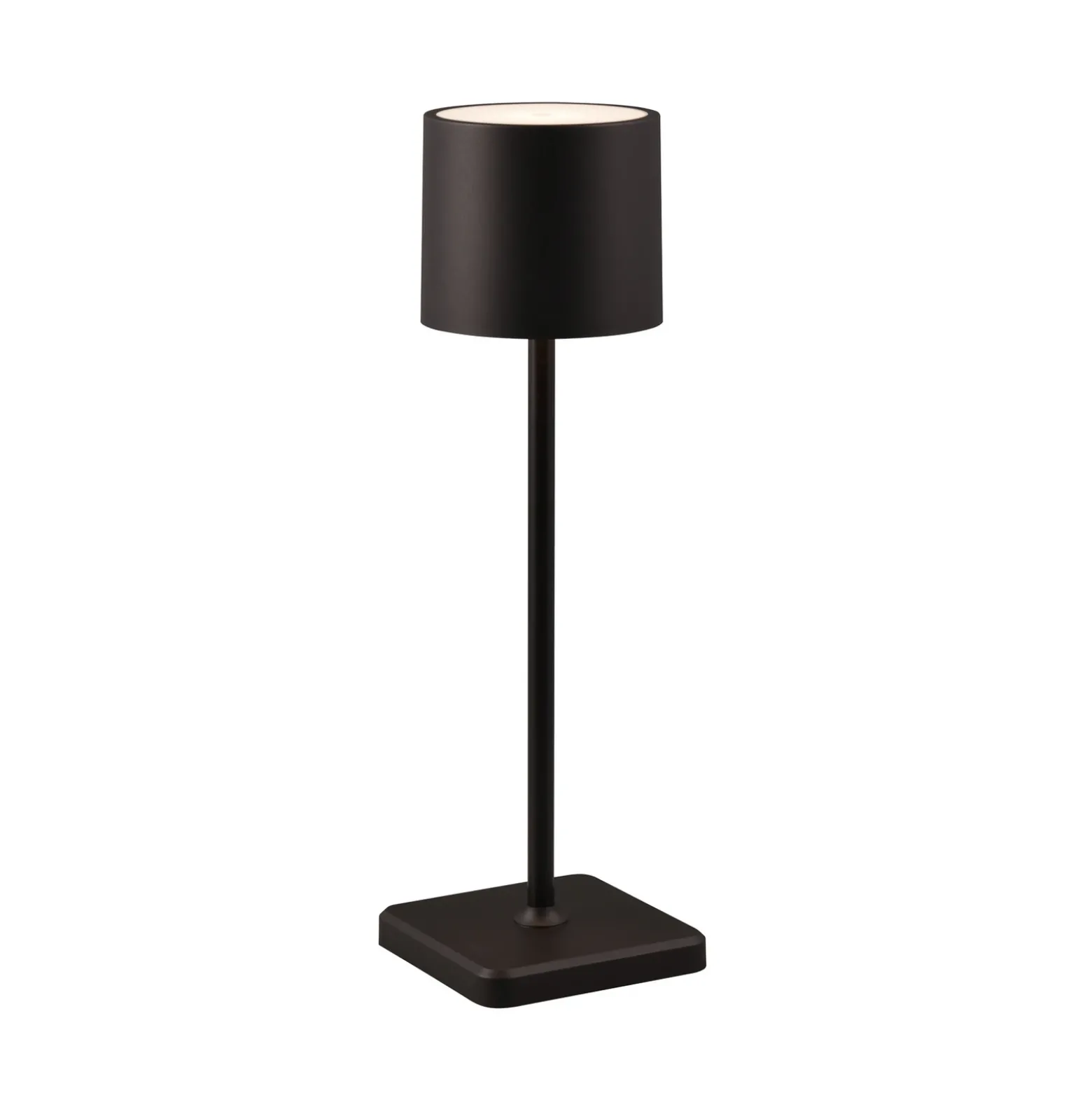 Lámpara mesa LED Fernandez, atenuador y CCT negro