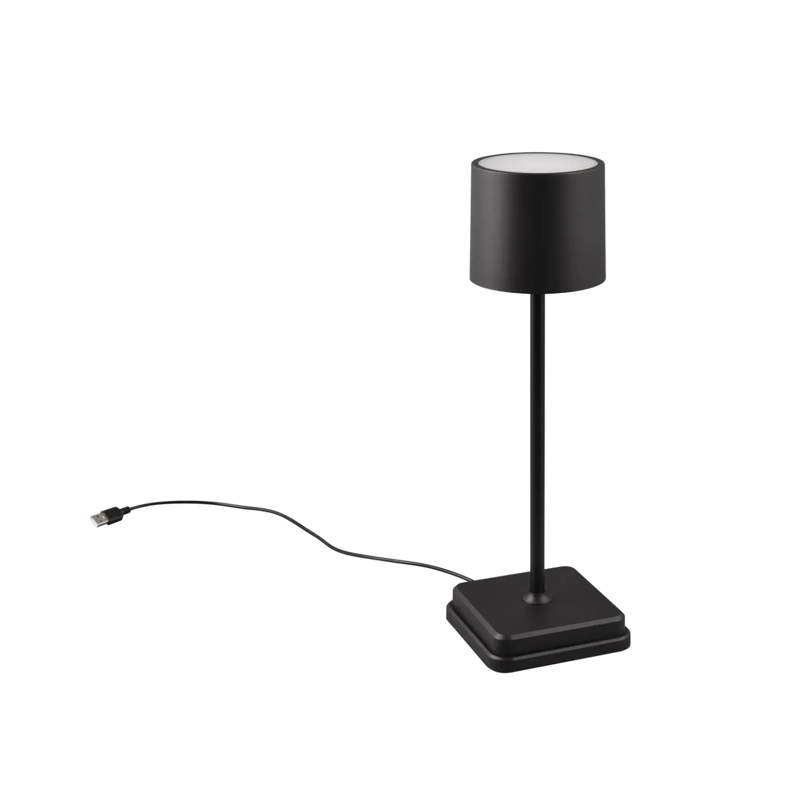 Lámpara mesa LED Fernandez, atenuador y CCT negro