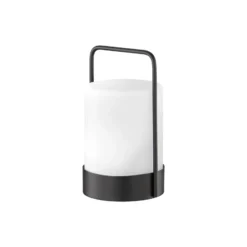 Lámpara mesa solar batería LED Casoli, alto 20 cm