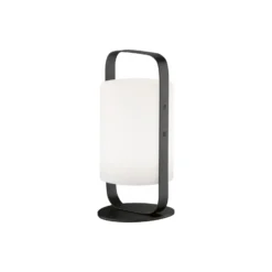 Lámpara mesa solar batería LED Casoli, alto 25 cm