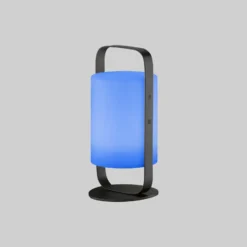 Lámpara mesa solar batería LED Casoli, alto 25 cm