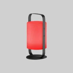 Lámpara mesa solar batería LED Casoli, alto 25 cm