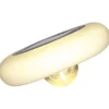 Lámpara piscina solar LED multicolor blanco cálido