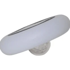Lámpara piscina solar LED multicolor blanco cálido