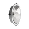Lámpara resistente a la humedad Sotano Retro, gris, Ø 18 cm, plástico IP44