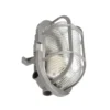 Lámpara resistente a la humedad Sotano Retro gris 19 x 12 cm IP44 plástico