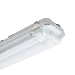 Lámpara resistente a la humedad PRIOS Lior, 157 cm, 2 x T8, G13, IP65, 18 W